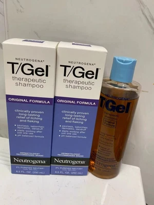 2pcs 250ml Neutrogena T/Gel Therapeutic Shampoo (Total 500ml) - Image 1 of 2