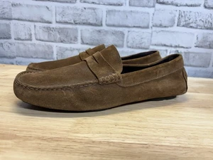 Adam Derrick “To Boot New York” Brown Suede Loafters Shoes Super Clean Mens 12 - Picture 1 of 15