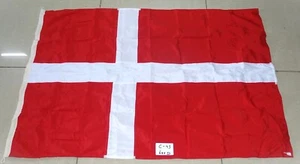 The Danish flag 49X33CMS), Outdoor flag , Vintage flag - Picture 1 of 9