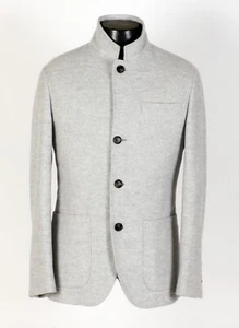 Brunello Cucinelli 100% Cashmere Casual Jacket - Light Gray - S/M - $5295 Retail - Picture 1 of 22