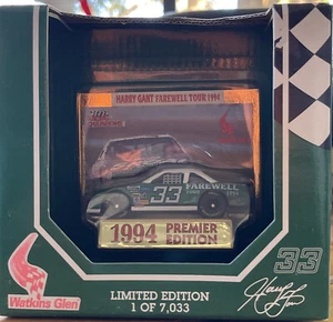 NEW 1994 Harry Gant #33 Racing Champions Farewell Tour 1:64 Sears Point Raceway - Picture 1 of 1
