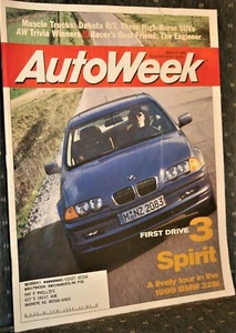 Vintage Sammlerstück AutoWeek Magazin 2. März 1998 Muscle Trucks NASCAR Rocking - Bild 1 von 1
