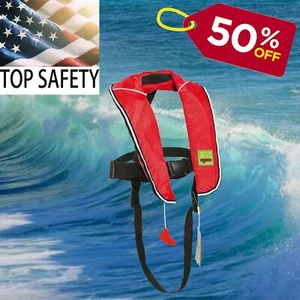 50%OFF Premium Kids Automatic/ Manual Life Jacket Vest Buoyancy Aid Swimming PFD - Picture 1 of 15