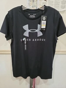 Under Armour Women's Graphic UA Sportstyle Classic Crew Short Sleeve T-Shirt - Picture 1 of 4