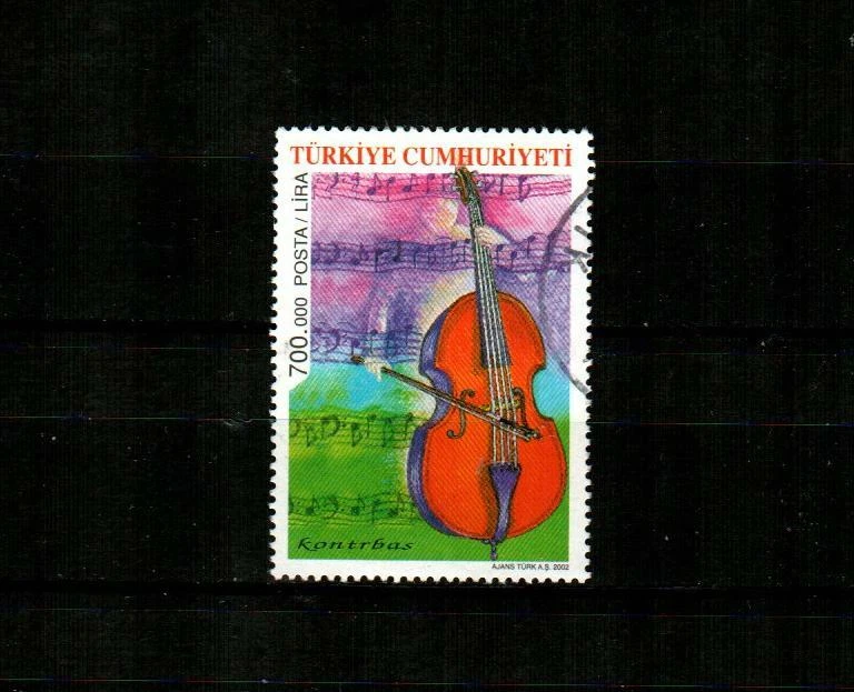 Violín TURQUÍA Scott's 2839 (1v) F/VF usado (2002) Foto 1 de 1