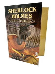 Sherlock Holmes And The Speckled Band Mystery Jigsaw Puzzle 1000 Pc Open Box New - Picture 1 of 11