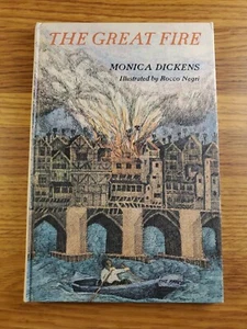 Vintage 1973 The Great Fire Weekly Reader book by Monica Dickens - Picture 1 of 11