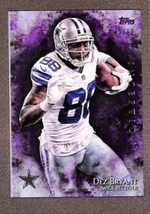 2014 Topps Inception #57 Dez Bryant Purple Parallel SP #/99 - Dallas Cowboys - Picture 1 of 3