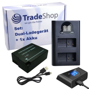 2in1 Set: Dual LCD LADEGERÄT USB + AKKU für Sigma BP-51 DP0 DP1 DP1Q DP2 Quattro - Afbeelding 1 van 3