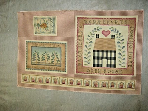 Daisy Kingdom Appliques. Small Printed Panel 12" x 19" - Picture 1 of 5