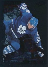 1995-96 Score BLACK ICE ARTIST'S PROOF #63 RANDY WOOD - Toronto Maple Leafs