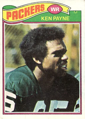 1977 Topps - #347 Ken Payne Packers - Image 1 of 2