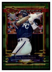 1994 Finest Dave Henderson #260