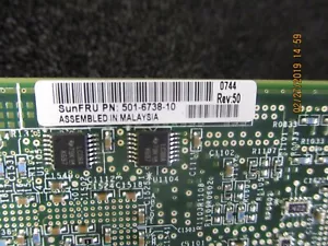 501-6738-10 SUN MICRO PCI-X 4 PORT ETHERNET CARD BRAND NEW! - Picture 1 of 3