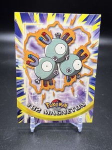 Pokémon Topps TV Animation Series 2 Magneton #82 non-holo