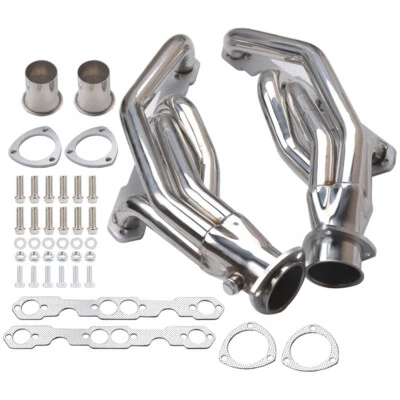 Steel Headers Ceramic Coated for 88-97 Chevy GMC TRUCK 1500 2500 3500 5.0L 5.7L Foto 1 de 4