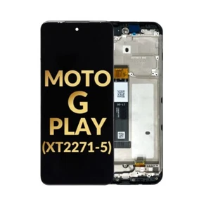 LCD Assembly with Frame Replacement for Moto G Play (XT2271-5 / 2023) - Picture 1 of 1