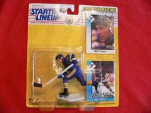Brett Hull, Blues Starting Lineup SLU Figur MOC - Bild 1 von 1