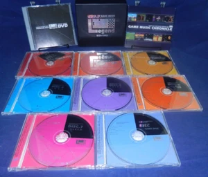 Legend of Game Music Premium Box, 8 CDs, 1 DVD-LN, JAPANESE Game Music, w/Manual - Picture 1 of 12