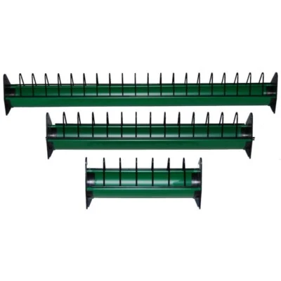 Kunststoff Futtertrog für Küken oder Wachteln, Junghennen und Legehennen Hühner - Bild 1 von 2