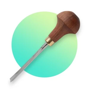 Pfeil Palm Carving Shallow U Gouge Tool Sweep Linoleum & Block Cutter B 5/12 mm - Picture 1 of 5