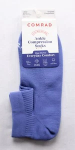 Comrad Unisex Adults' Everyday Compression Ankle Socks DM3 Denim Large NWT - Picture 1 of 4