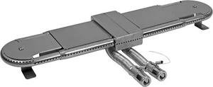 Adjustable Universal Replacement BBQ Grill Oblong Tube Burner - Picture 1 of 1