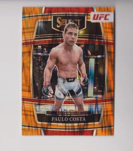 2022 Panini Select UFC #18 Paulo Costa Base Orange Flash Prizm - Picture 1 of 1