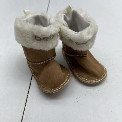 Bebe Baby Botas de Invierno Castaño Niñas Talla 2 Foto 1 de 4