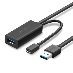 USB3.0 Cable extender with micro USB socket for external power 5m; UGREEN/20826 - Picture 1 of 6