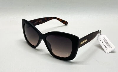 Gafas de sol Tahari TH558 OXTS ojo de gato negro mate gris tortuga degradado Foto 1 de 4