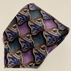 Jerry Garcia Tie Vintage Abstract Art Designer Eye Catching Stunning Classic - Picture 1 of 22