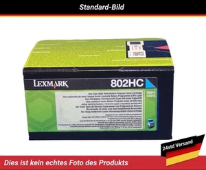 80C2HC0 Lexmark CX510de Tonerkartusche Cyan - Bild 1 von 4
