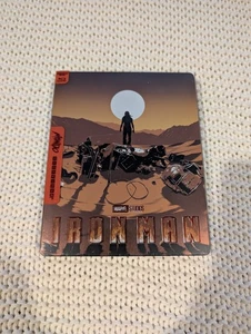 IRON MAN 4K UHD Blu-ray MONDO STEELBOOK RARE LIMITED Marvel UK - Picture 1 of 6