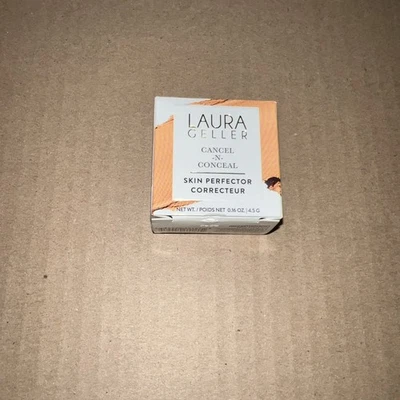 Laura Geller Cancelar y Ocultar Perfeccionador de Piel Dorado Medio/Arena 0.16oz NUEVO Foto 1 de 4