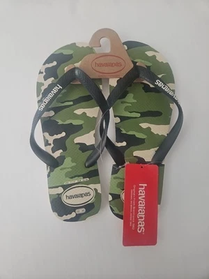 Chanclas Havaianas Brasil camufladas, para hombre 11/12 Foto 1 de 4