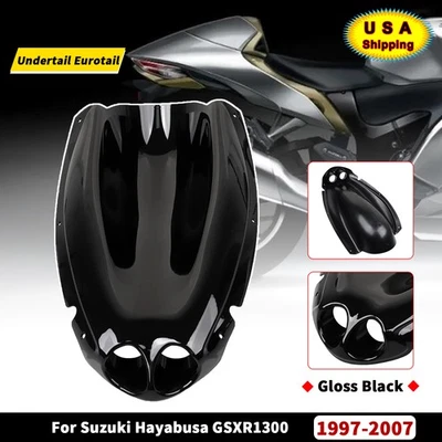 Eurotail negro para Suzuki Hayabusa GSXR1300 97-07 GSX1300R GSX1300RZ Foto 1 de 4