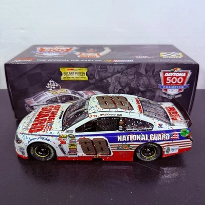 Dale Earnhardt Jr #88 National Guard Daytona Win 2014 diecast 1:24 action Racing - Image 1 of 4