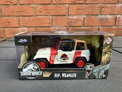 Jeep Wrangler Jada Jurassic World - 1:32 sin usar, en caja Foto 1 de 4