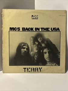 MC5 – Back In The USA 1970 Vinyl LP Atlantic – SD 8247 *Sleeve Damage* - Picture 1 of 10
