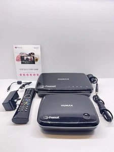 HUMAX HDR-1100S HDD Freesat HD TV Recorder Box Remote Control & Power untested - Picture 1 of 5