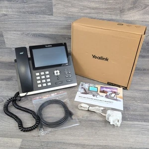 Yealink T48G Touchscreen 16 SIP VoIP Line Desk Phones Business Phone - Photo 1/11
