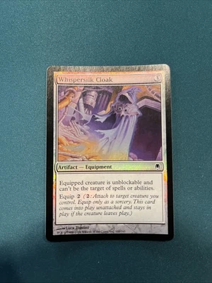 MTG Whispersilk Cloak Darksteel Foil NM Near Mint - Image 1 of 4