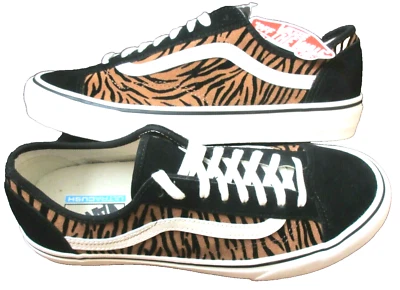 Vans Mujer Estilo 36 Decon Sf Animal Rayas Zapatos Negro Malvavisco Talla 9.5  Foto 1 de 4