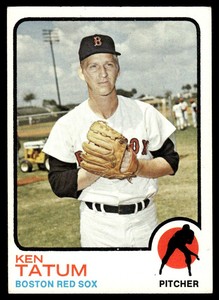 1973 Topps Ken Tatum Boston Red Sox #463