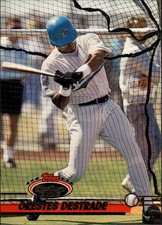 1993 Stadium Club Baseball Card #554 Orestes Destrade