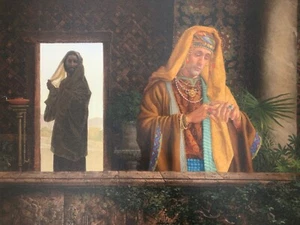 The Rich Young Ruler-James Christensen signed and numbered/canvas(Free Shipping) - Picture 1 of 3