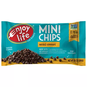 MINI CHOQUE-CHIPS-PACK DE 4 ENJOY LIFE FOODS SIN GLUTEN ALLERY FRIENDLY FRIENDLY FRIENDLY ENJOY LIFE FOODS - Imagen 1 de 6