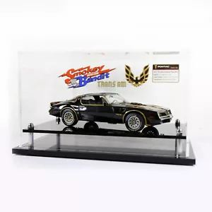 Smokey And The Bandit Trans-Am 1:18 Acrylic Display Case *Model Car Not Included - Picture 1 of 8