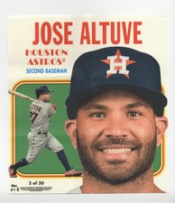 2019 Topps Heritage 1970 Poster Box Loader /70 Jose Altuve #2